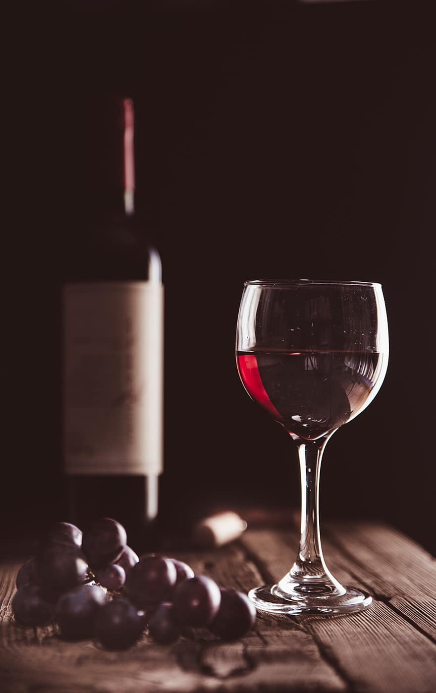 wijn, stilleven
