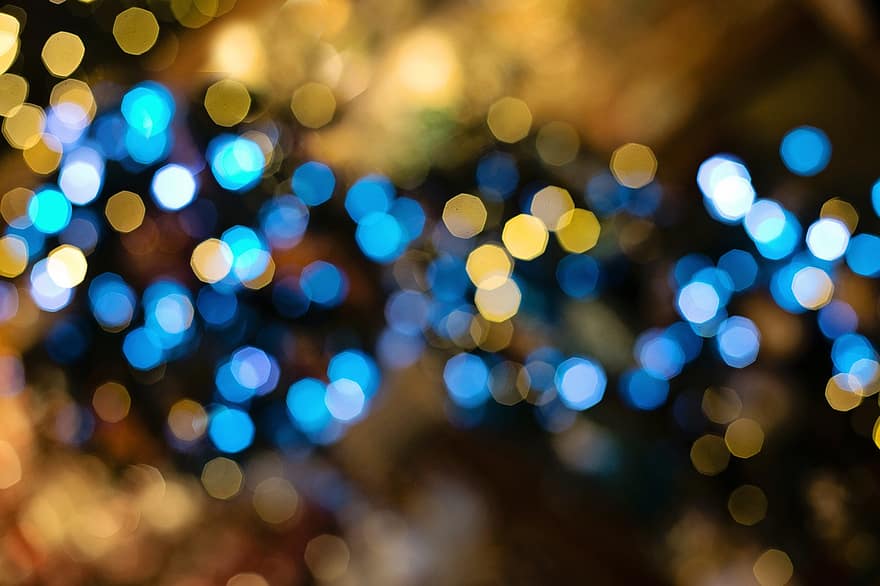 bokeh, llums de Nadal, purpurina, fons, defocated, resum, brillant, multicolor, nit, il·luminat, celebració