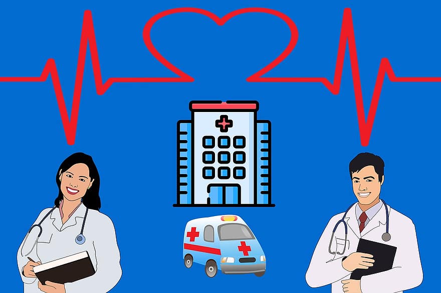 metge, hospital, ambulància, atenció sanitària, salut, medicina, ciència, coronavirus