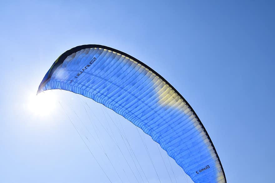 spadochron, paragliding, Żeglarstwo, parasailing, Aktywność rekreacyjna, przygoda, niebo