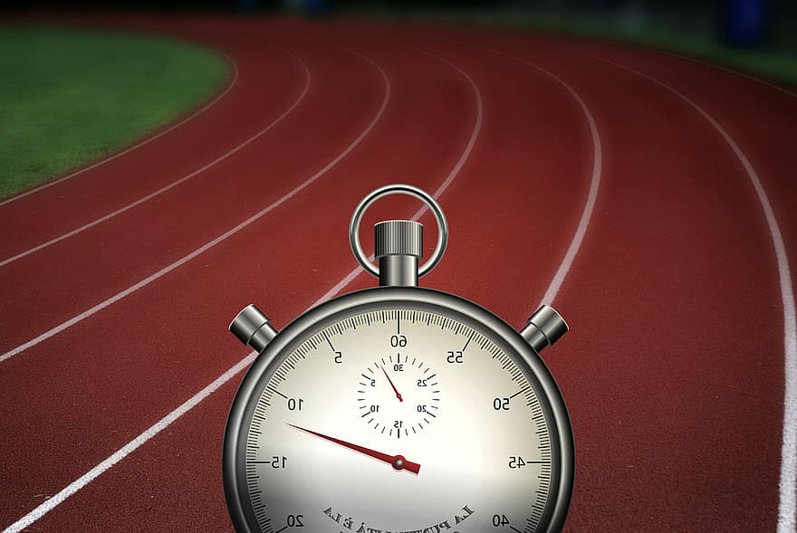 cronometro, tempo, routine, gara, Giochi, sport, jogging, stadion, stadio, concorrenza, correre