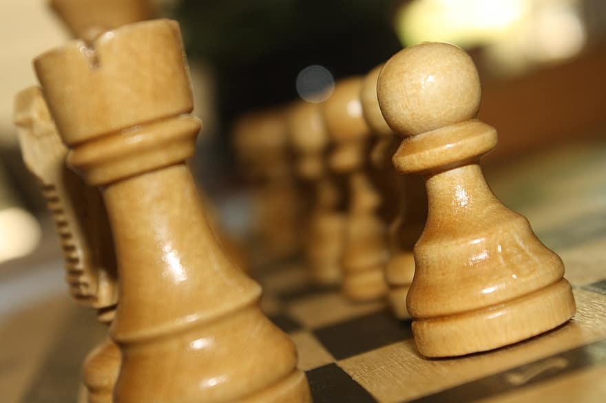 Tauler d'escacs, escacs, joc de taula, estratègia