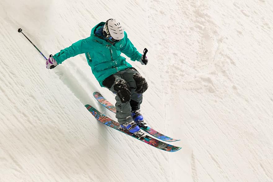 bermain ski, salju, olahraga musim dingin, musim dingin, pemain ski, olahraga, permainan Olimpik