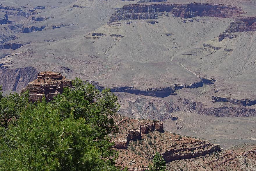 grand canyon, arizona, natureza, panorama, cênico, desfiladeiro, ao ar livre, EUA, viagem, Rocha, América