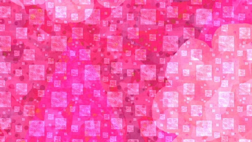 분홍색 배경, 사각형 패턴, 핑크 벽지, 벽지, 장식 배경, 디자인, 미술, 스크랩북, 배경, 추상, 무늬