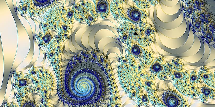 fantastinen, fractal, kaltevuus, värikäs, abstrakti, äärettömyys