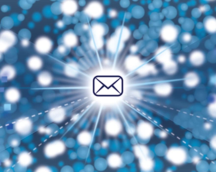 البريد الإلكتروني ، رسالة نصية ، رسالة خاصة ، رسالة مباشرة ، رسالة SMS