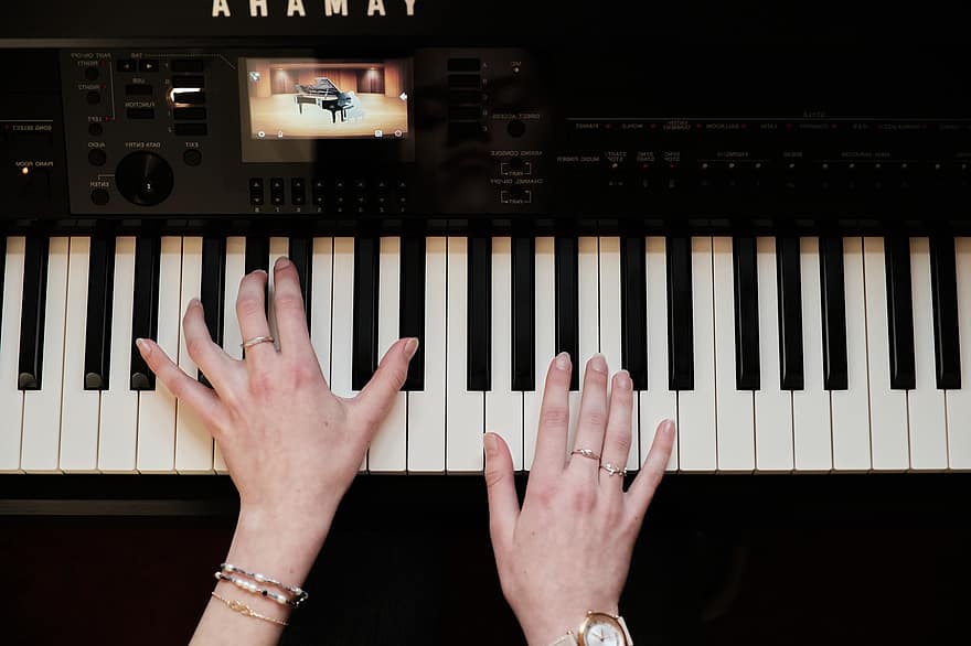 Instrument, Piano, Music, Musician, Hands, Play, Musical Instrument, Keyboard, Talent