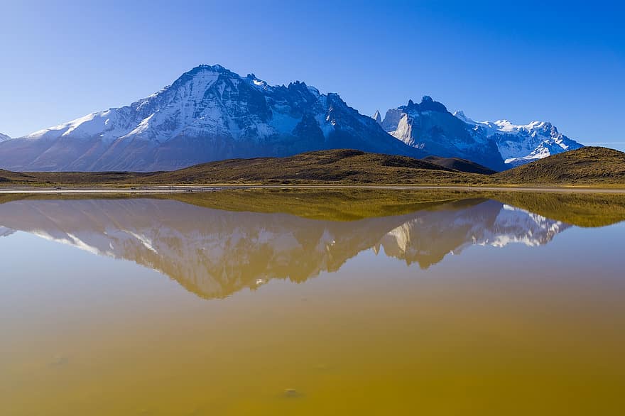 Mountain Range, Mountains, Lake, Nature, Landscape, Reflection, Water Reflection, Mirroring, Calm Waters, Scenic, Outdoors