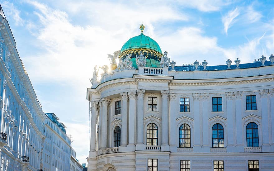 Βιέννη, Αυστρία, κάστρο, μοναρχία, αρχιτεκτονική, κέντρο, hofburg αυτοκρατορικό παλάτι, Ευρώπη, Δουνάβης, τη μοναρχία του Δούναβη, αυτοκρατορία