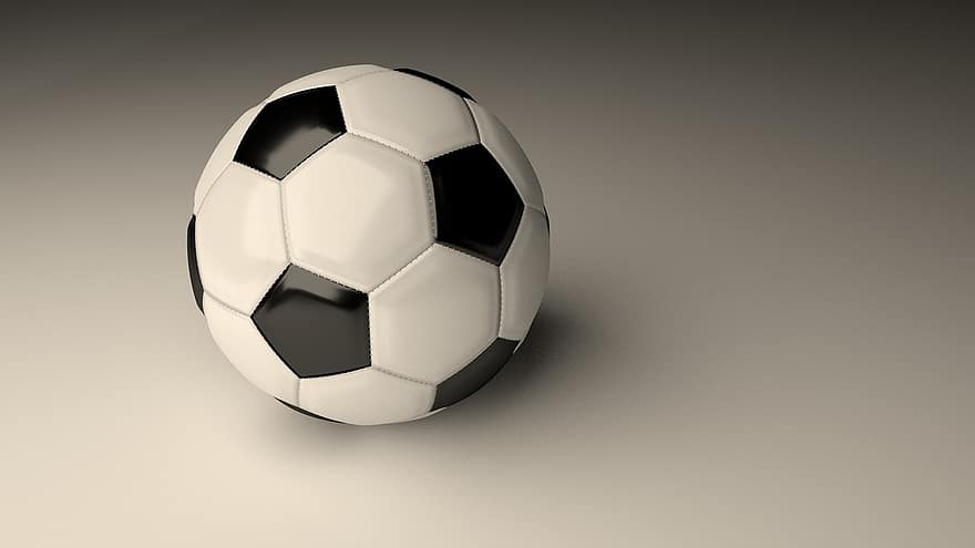 كرة القدم ، الخلاط ، 3D
