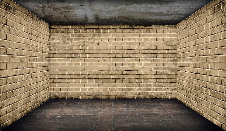 Space, Empty, Background Image, Stage, Stage Design, Bricks, Floor Tiles, Dirty, Empty Space, Stone Wall, Design
