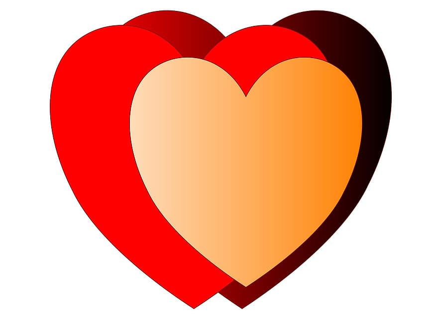 merah, hati, cinta, peduli, valentine, percintaan, hari, bentuk, romantis, liburan, simbol