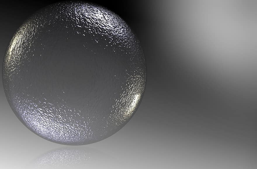 palla di vetro, palla di cristallo, previsione, il giro, chiaroveggenza, paranormale, globo, nessuno, oggetto, avvistato, brillante