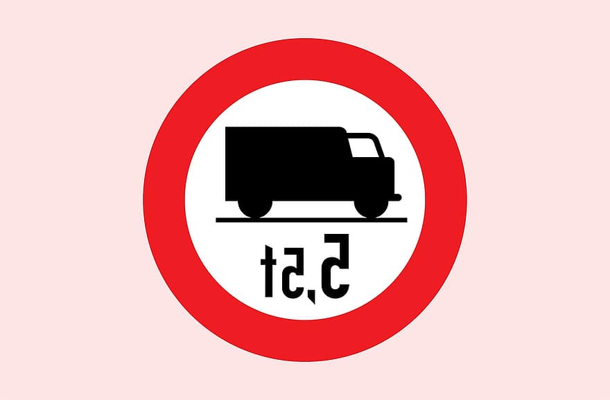 väg, tecken, trafik, uppmärksamhet, lastbilar, vikt, Överskrider