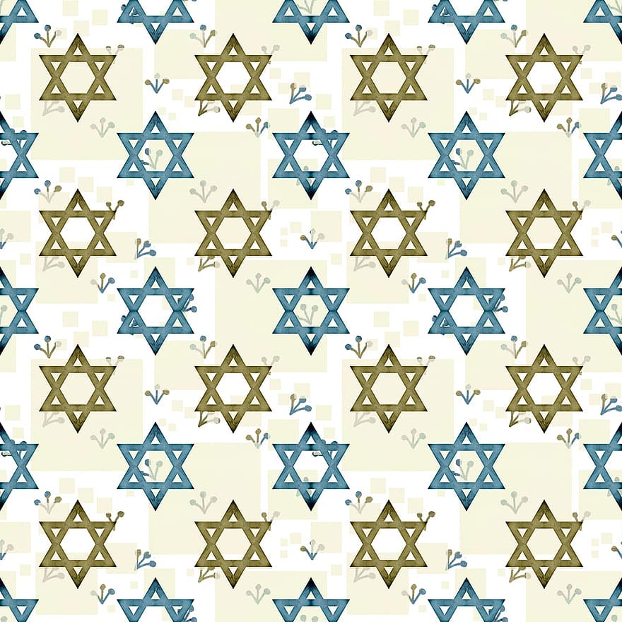 Davidin tähti, kuvio, tausta, saumaton, juutalainen, tähti, magen david, Sapatti, juutalaisuus, Bar Mitzvah, loma-