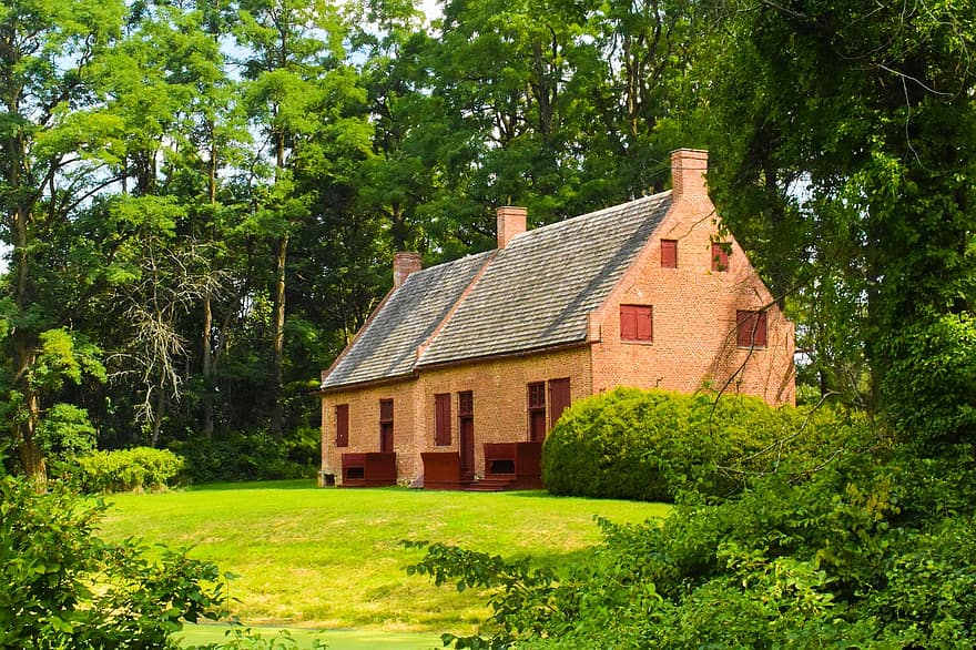 Cottage, Building, Farmhouse, Historic, Architecture, Dutch Colonial, Ny, New York State