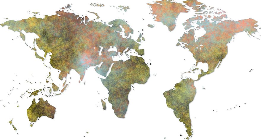 карта мира, Глобальный, география, Международный, карта, Мир, земной шар