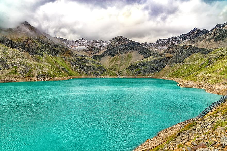 езеро, природа, пътуване, проучване, на открито, Алпи, Тирол