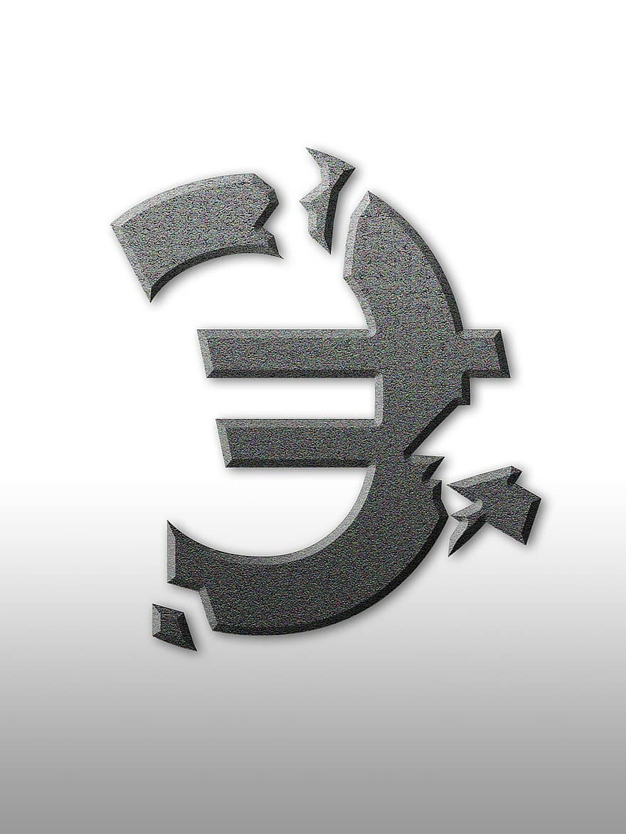 Euro, Euro Sign, Currency, Money, Finance, Business, Financial Crisis, Cash And Cash Equivalents, Capital Market, Economic Crisis, Economy