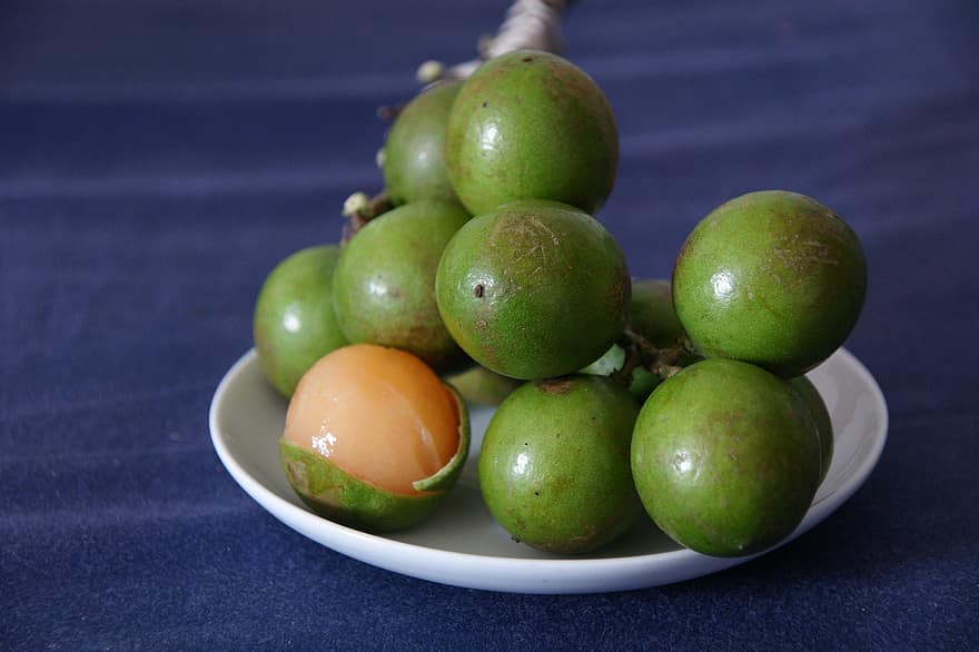 Limes Tây Ban Nha, trái cây họ cam quýt, trái cây, Mamoncillo, Melicoccus Bijugatus, sự tươi mát, món ăn, màu xanh lục, cận cảnh, hữu cơ, ăn uống lành mạnh