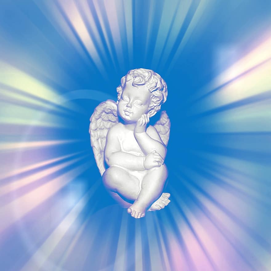 Angel, Background, Guardian Angel, Figure, Peace, Deco, Dreamy, Love, Symbolic, Cemetery, Mourning