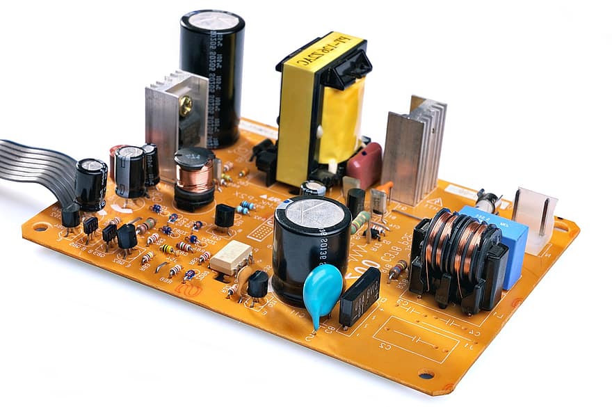 microprocesseur, processeur, La technologie, planche, bobine, condensateurs, carte, puce, chipset, circuit, complexe