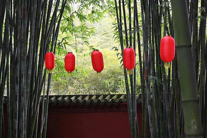 lanterna, Festival, tradizionale, arte, culture, cultura cinese, decorazione, colore verde, avvicinamento, cultura dell'est asiatico, cultura giapponese