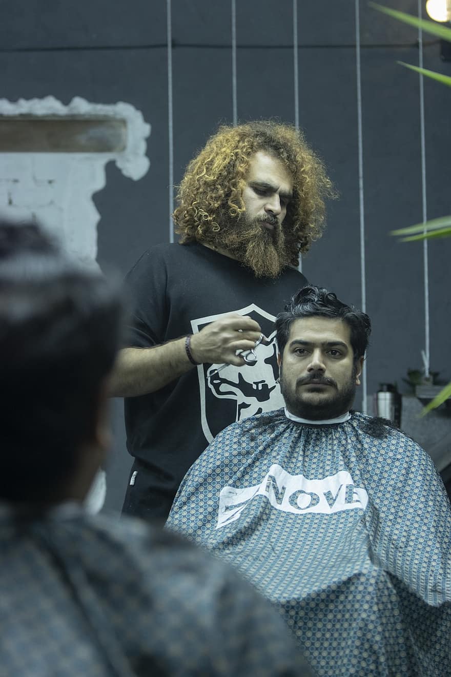 frisör, iran, frisyr, Iransk frisör, Persisk frisör, klippa hår, skönhetssalong, jorj barberare, män, barberare, hårsalong