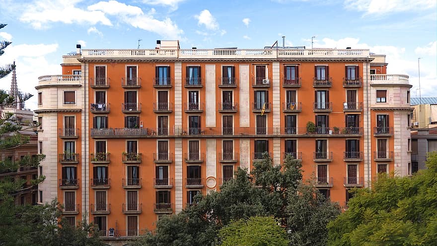bygning, arkitektur, by, barcelona, neoclassic, barri gòtic, Urban