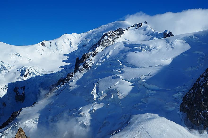 montanha, natureza, inverno, temporada, neve, Alpes, alpino, ao ar livre, viagem, gelo, Pico da montanha