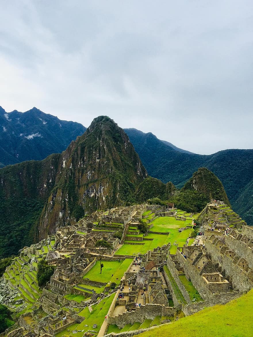 自然、旅行、探査、先、観光、ペルー、インカ