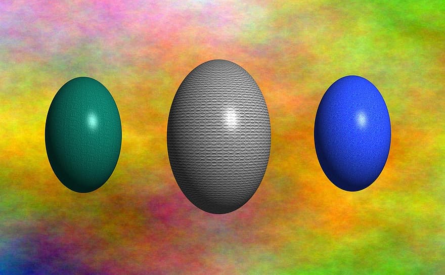 Easter, Egg, Color, Beauty, Ornament, Plasma, Oval, Abstract, Symbol, Celebration, Bright