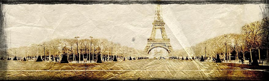 Paris, epocă, peisaj, pergament, stindard, web, Internet, website, Bannere web, Afaceri, calculator