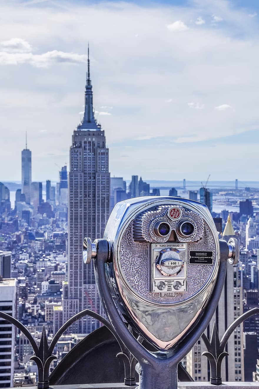 new york, by, usa, manhattan, Empire State Building
