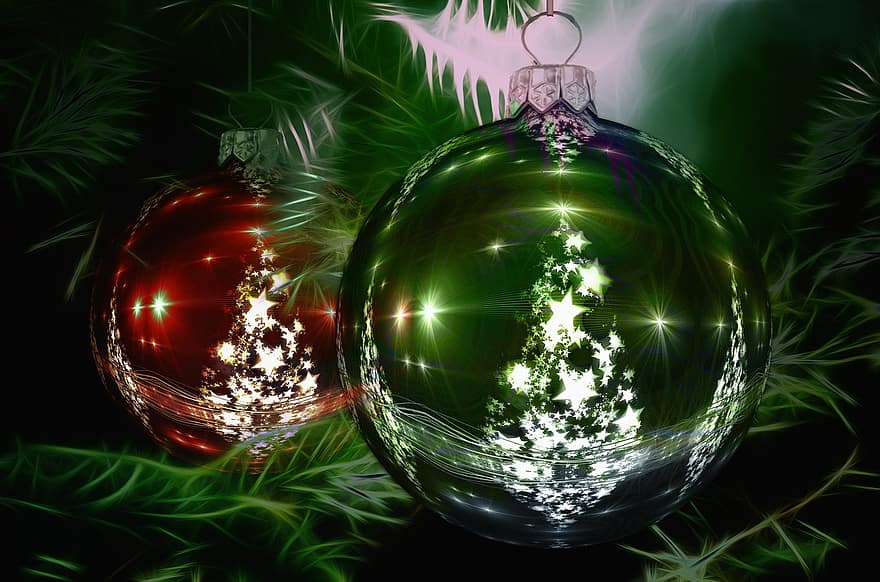 Enfeite de natal, árvore de abeto, Natal, decoração, árvore de Natal, decorações de árvores, Decoração de Natal, dezembro, cartão, cartão de Natal, véspera de Natal