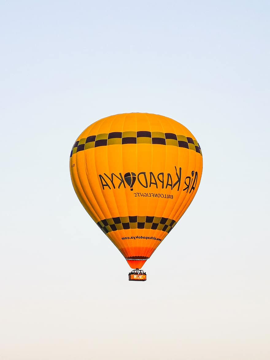 balão de ar quente, céu, Capadócia, Peru, manhã, passeio de balão