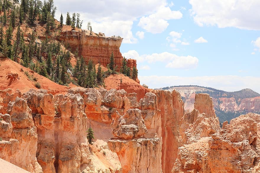 Bryce Canyon, Sandstone, Cliff, Gorge, Canyon, Landscape, Nature, Scenery, Rock, Erosion, Scenic