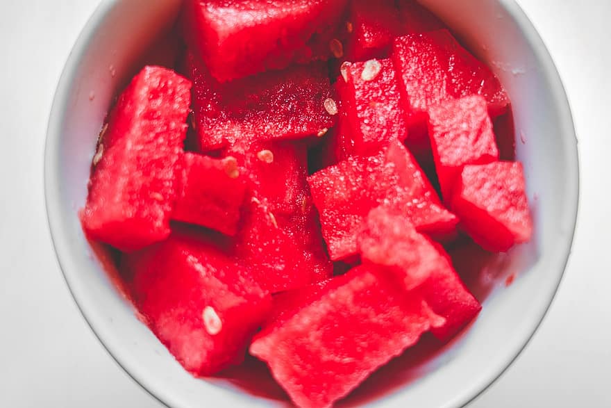 vannmelon, frukt, sunn, fersk, saftig, mat, spise, velsmakende, nydelig