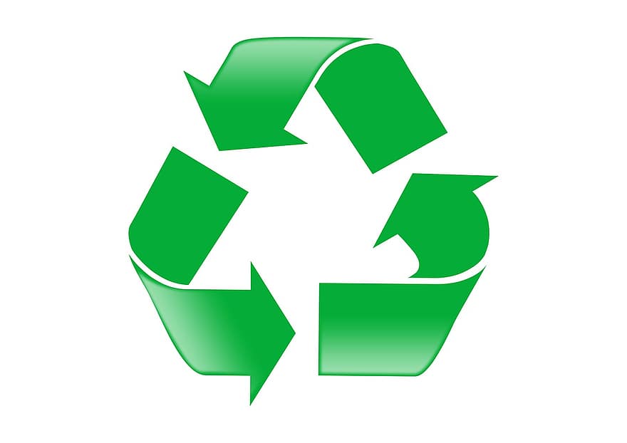 recycler, symbole, icône, recyclage, environnement, préservation, global, Terre, déchets, renouvelable, planète