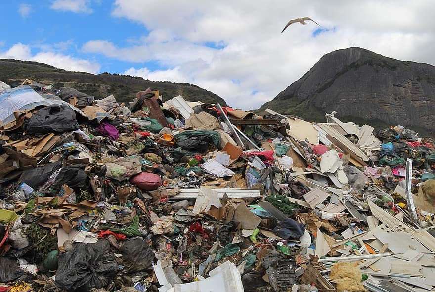 Affaldsplads, deponering, Dumping Ground, losseplads, affald, dump, miljø, genbrug, bunke, forurening, Junkyard