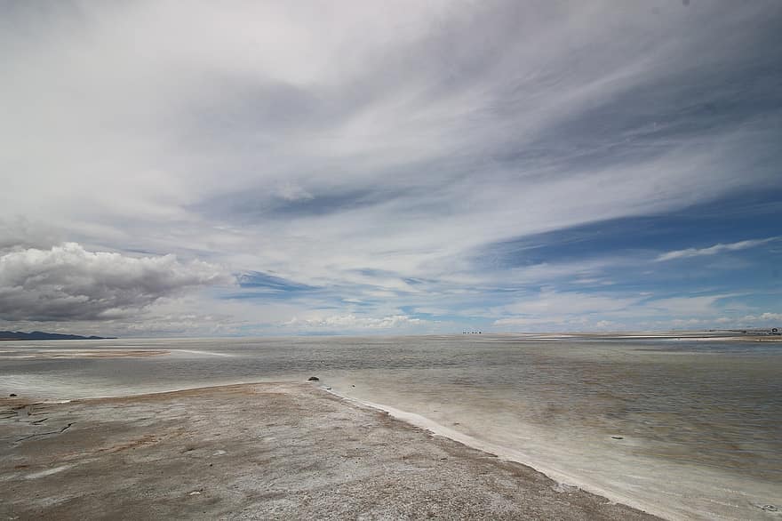 Landscape, Salt, Salt Flat, Salar De Uyuni, Salar De Tunupa, Altiplano, Uyuni, Andes