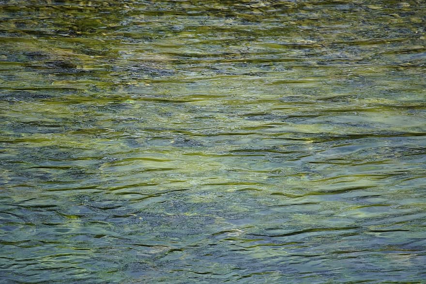 вода, повърхност, рекичка, езерце, на открито, езеро, течност, фонове, абстрактен, модел, зелен цвят