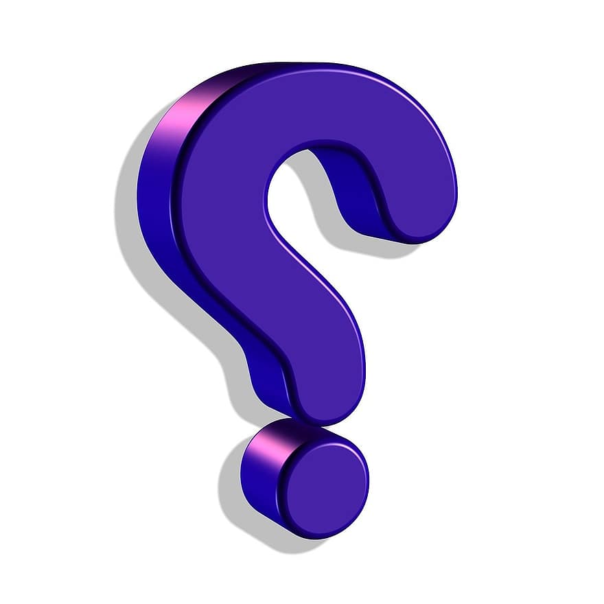 Question, Mark, Symbol, Sign, Ask, Help, 3d, Information, Query, Icon, White