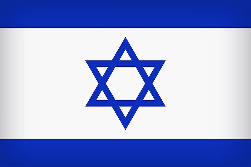 bandera, el patriotisme, banner, bandera d'Israel, país, patriòtica, disseny, patriota, símbol, signe, blau