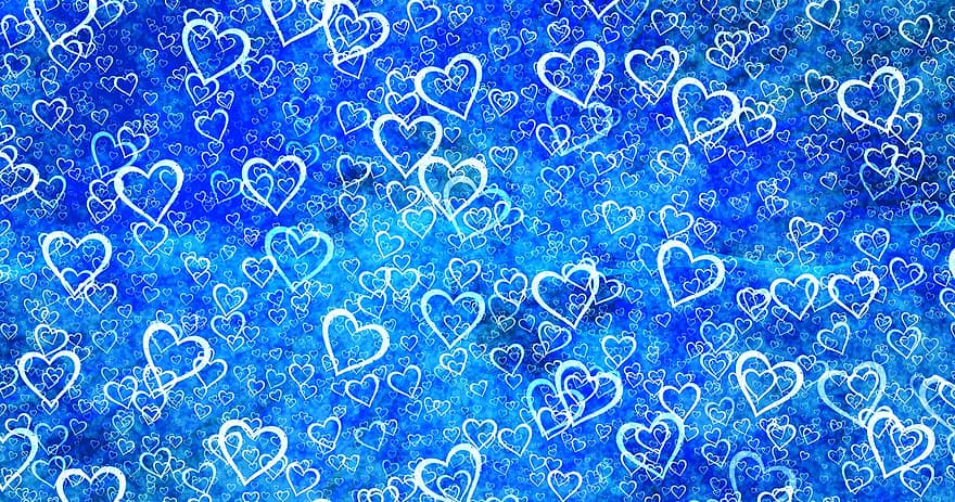 Heart, Love, Friendly, Pattern, Abstract, Valentine's Day, Amorous, Romance, Background