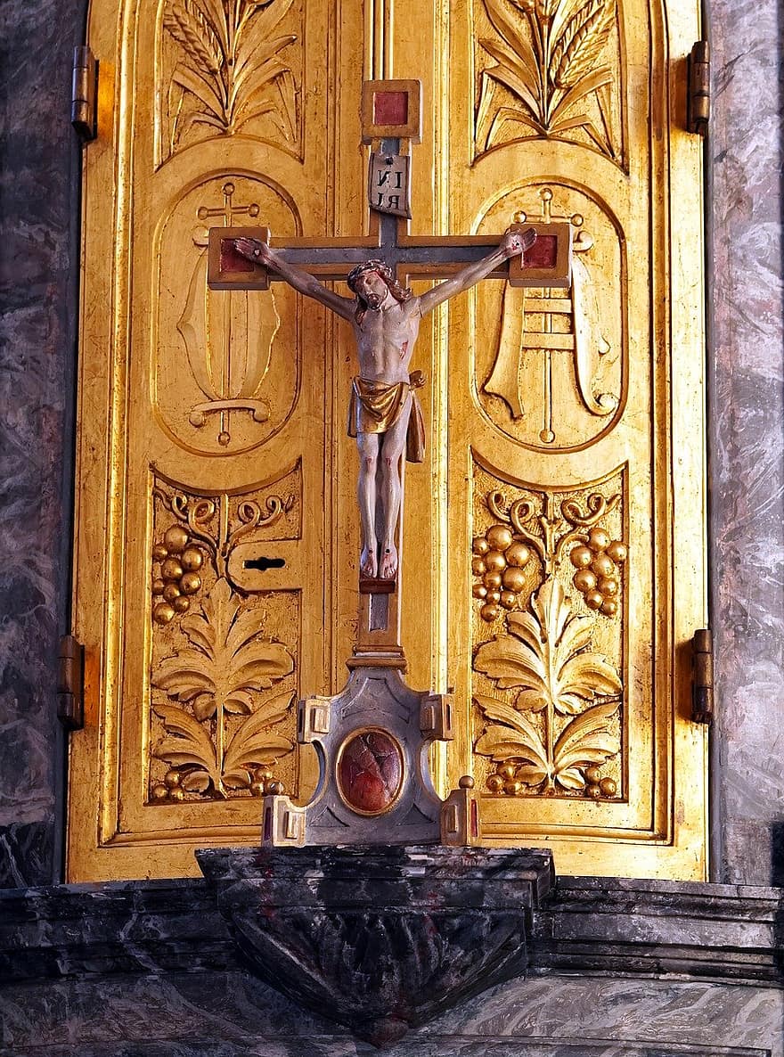 Kreuz, Jesus, Altar, Christentum, Religion