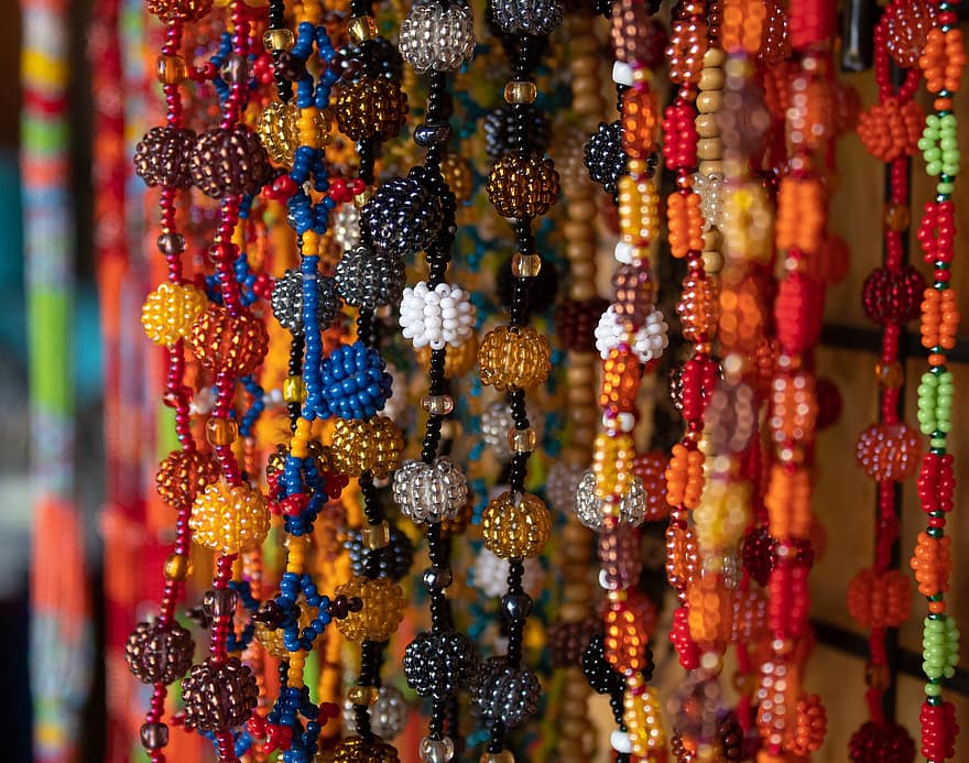Zambia perler, dekoration, skulptur, klassisk