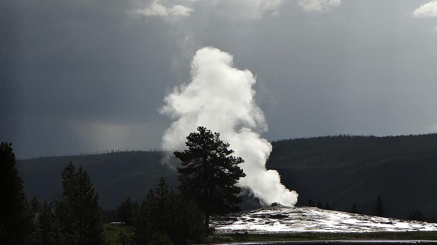 naturaleza, viaje, exploración, al aire libre, Nacional de Yellowstone