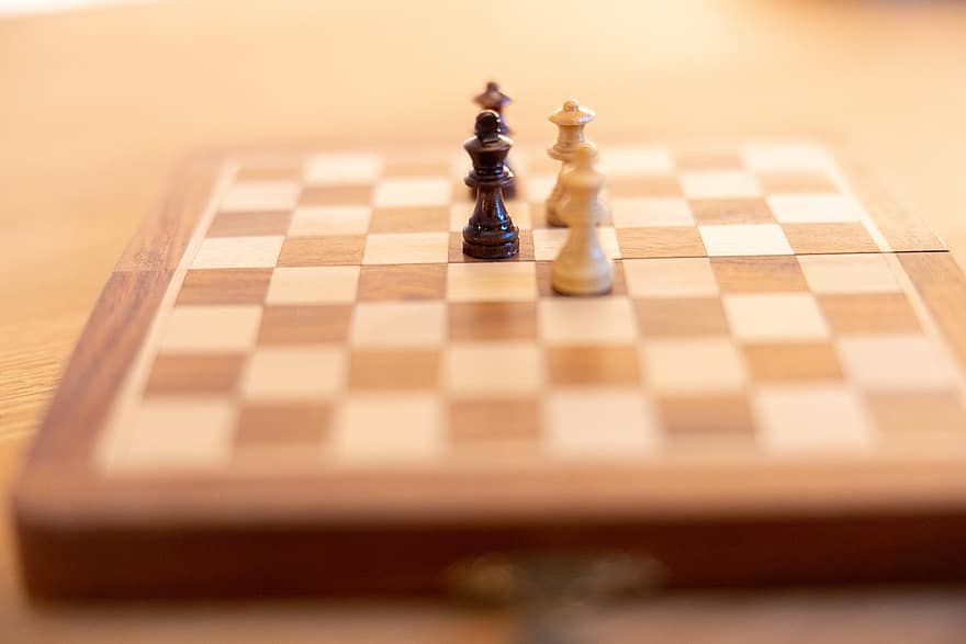 Šachmatai, ponia, šachmatų lenta